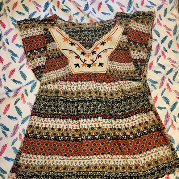 Boho Peasant Top - Picture 2 of 3